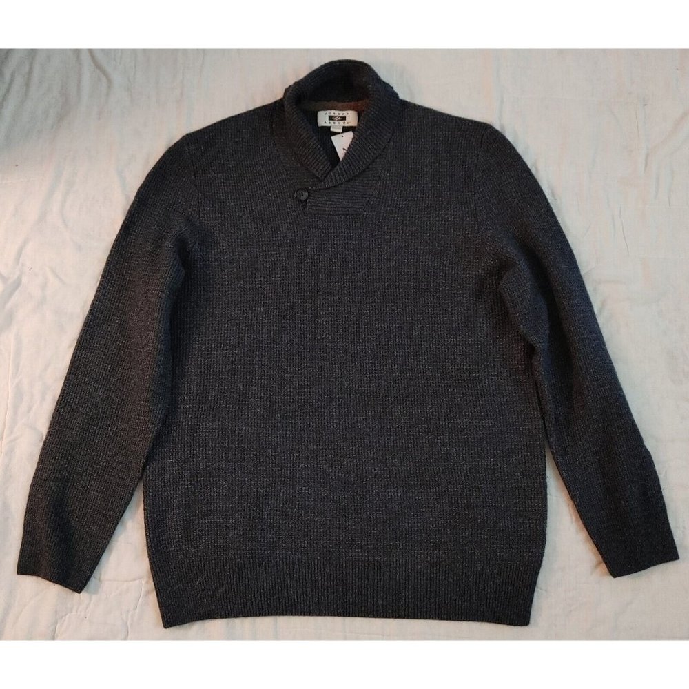 NWT Joseph Abboud Gray Wool Blend Sweater Mens sz 2XLT Joe New W/ Tag $124